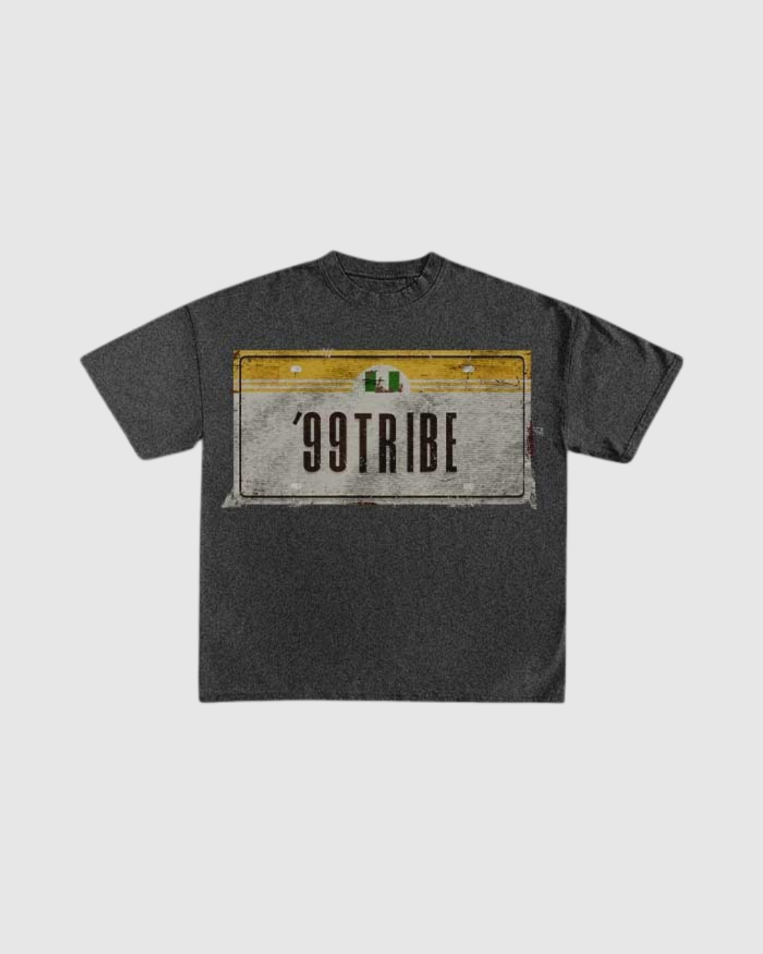 charcoal-99-tribe-license-plate-tee